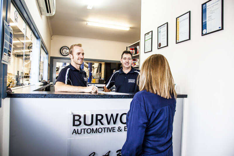 The Burwood Automotive team