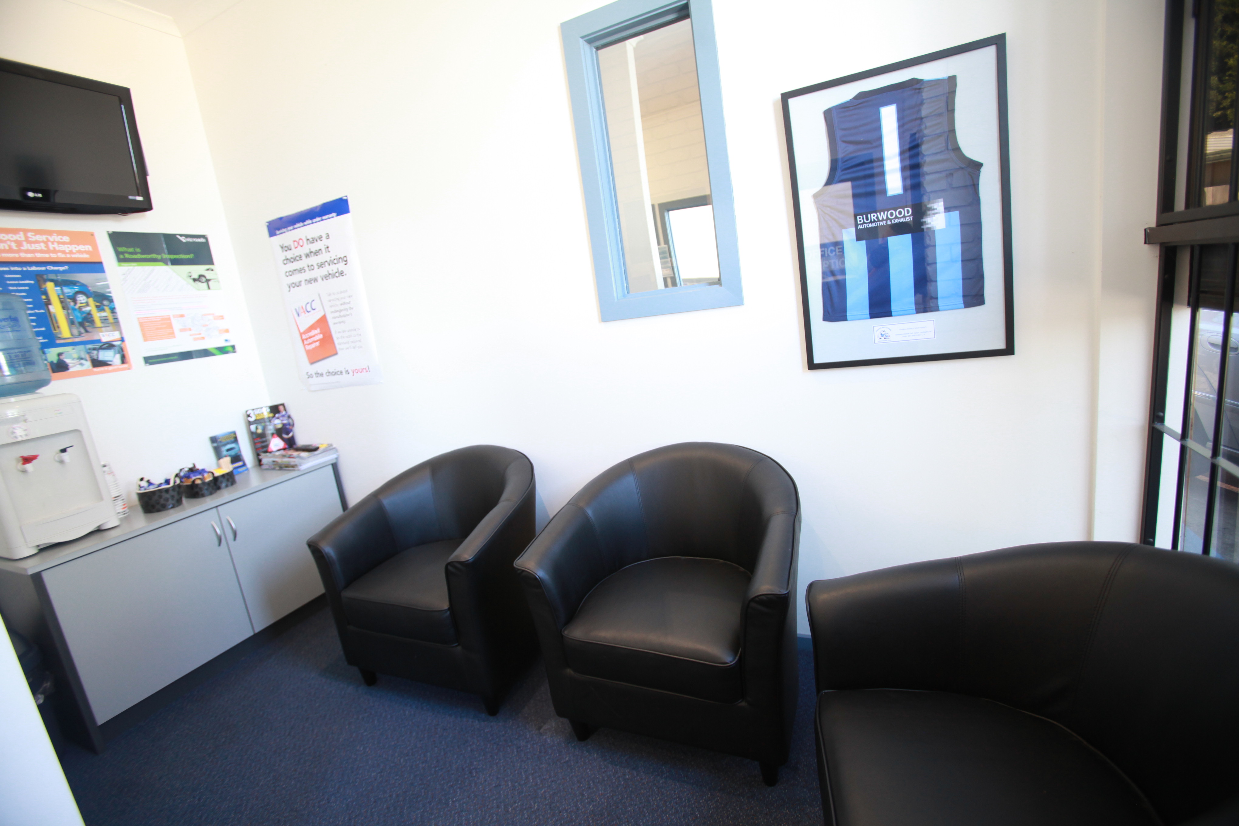 Repair work in progress